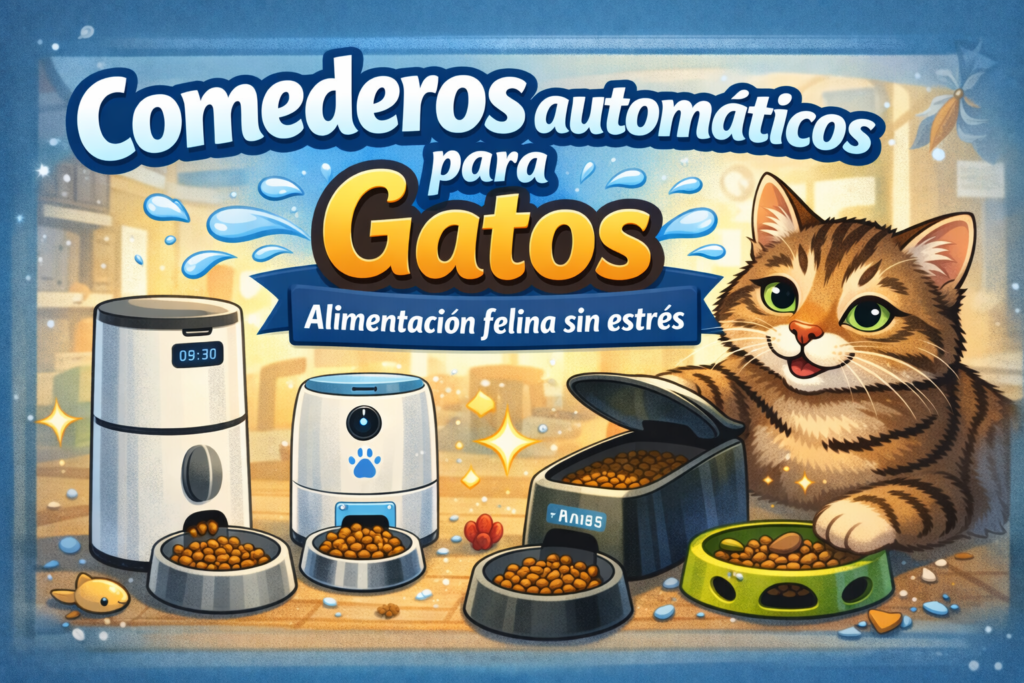 Comederos automáticos para gatos