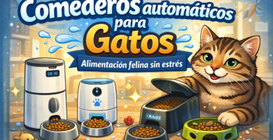 Comederos automáticos para gatos