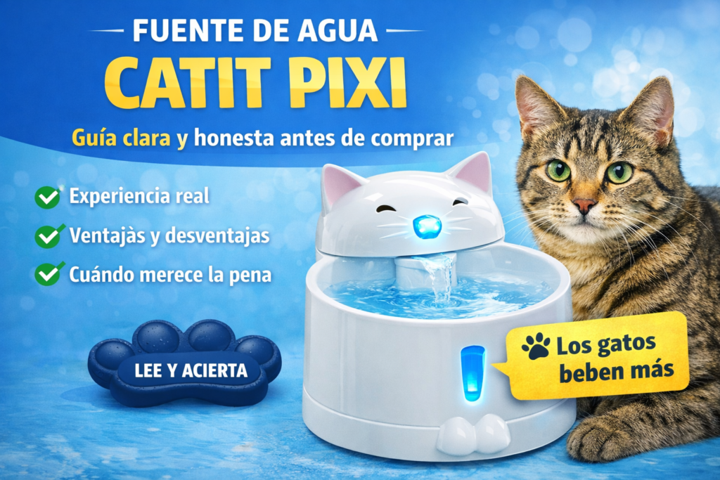 fuente de agua catit pixi