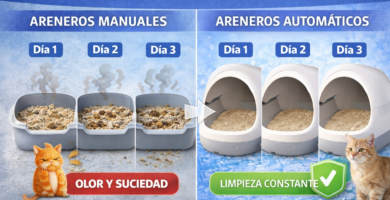 comederos automáticos para gatos