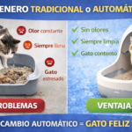 mejor arenero automático para gatos