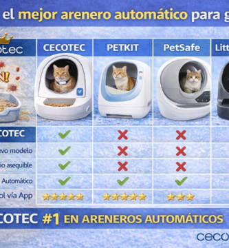 guía comederos automáticos gatos