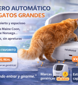 arenero automáticos para gatos grandes