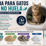 arena para que no huela arenero