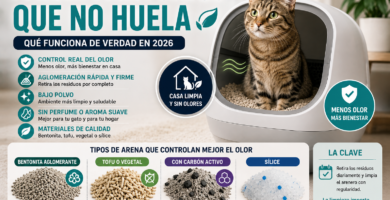 arena para que no huela arenero
