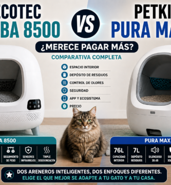 cecotec arenero gato vs arenero gato petkit pura max 2