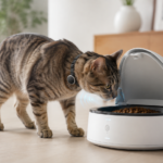 Comedero automático para gatos