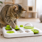 comedero interactivo para gatos