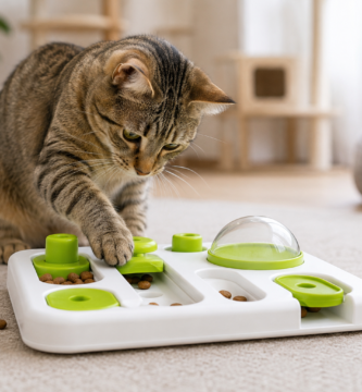 comedero interactivo para gatos