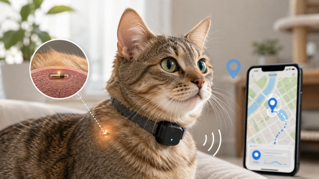 gps subcutaneo para gatos