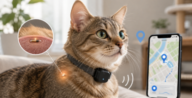 gps subcutaneo para gatos