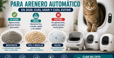 mejor arena para arenero automatico