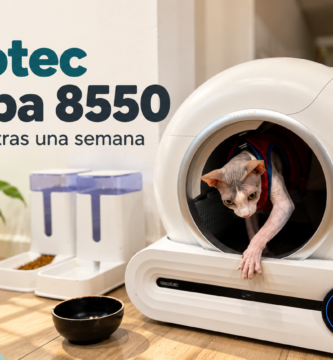 Prueba de una semana del arenero cecotec