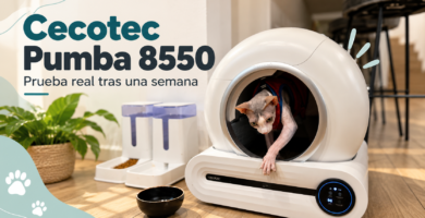 Prueba de una semana del arenero cecotec