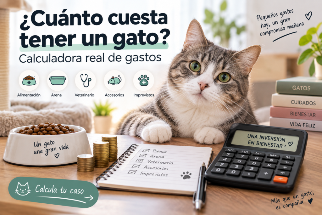 cuanto cuesta tener un gato