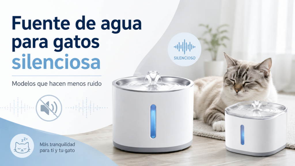 fuentes de gatos silenciosas